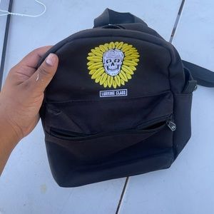 mini skull backpack